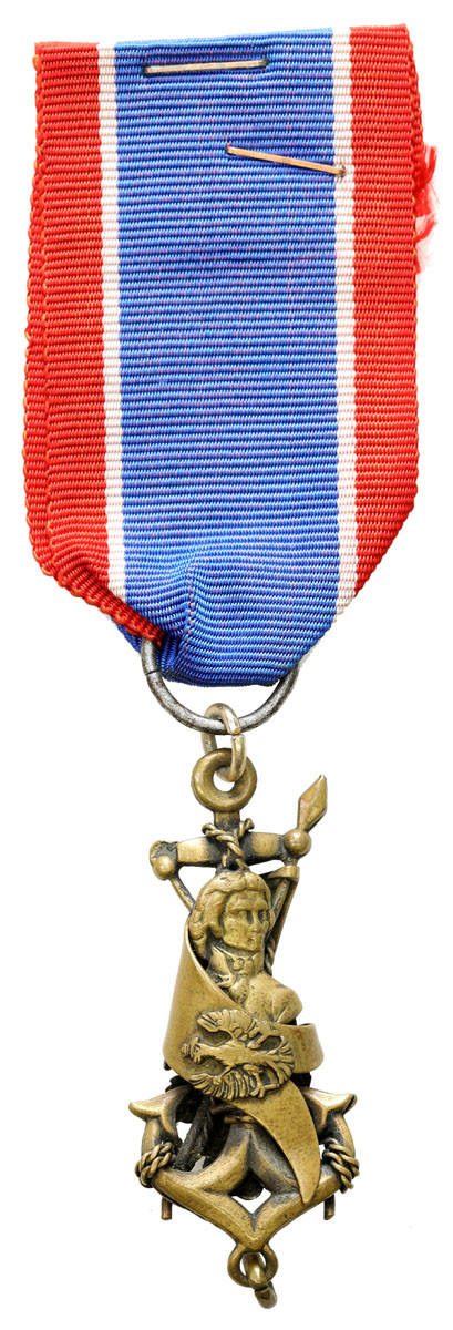 II RP. Odznaka – biżuteria patriotyczna Tadeusz Kościuszko